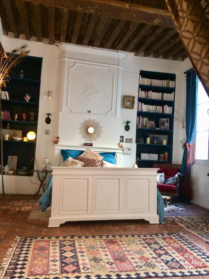 Le Boudoir D'Artiste Bed & Breakfast Семюр-ан-Оксуа Екстериор снимка